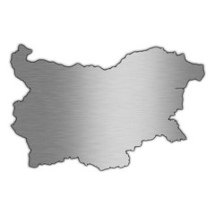 High detailed vector map - Bulgaria.