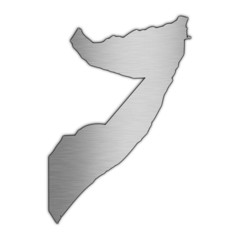 Obraz premium High detailed vector map - Somalia.