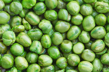 green peas, salted and deep fried