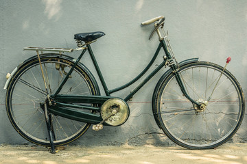 Naklejka na ściany i meble Old bicycle
