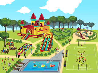 Playground map