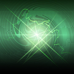 Abstract geometrical background