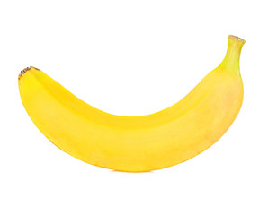 Healthy banana isolated