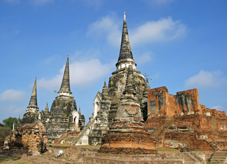 Fototapeta premium Wat Phra Si Sanphet, Ayutthaya, Thailand