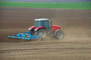 Fototapeta premium Tractor