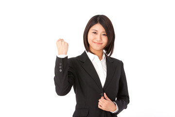 The image of business The image of woman