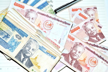 Money from Laos