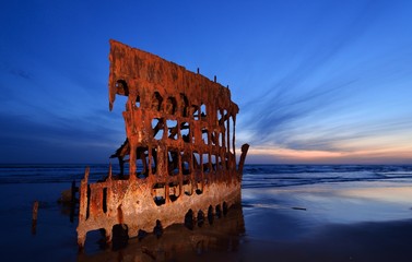Peter Iredale Shipwreck