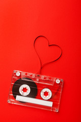 Vintage audio cassette