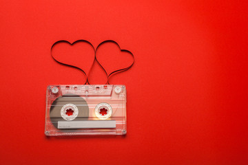 Vintage audio cassette