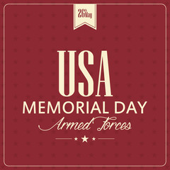 Obraz premium Memorial Day