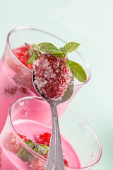 strawberry smoothie
