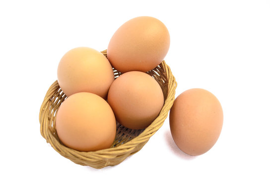 Basket of eggs