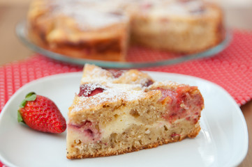 Erdbeerkuchen