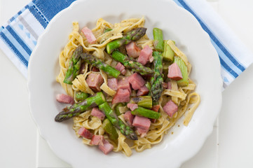 Pasta mit Spargel