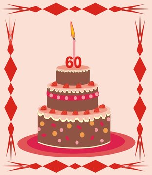 cake - 60 years