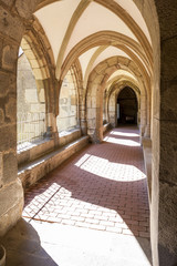 cloister of monastery, Hronsky Benadik, Slovakia