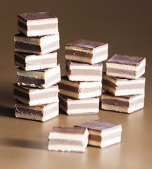 nougat chocolate candies