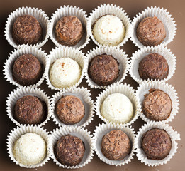 still life of pralines