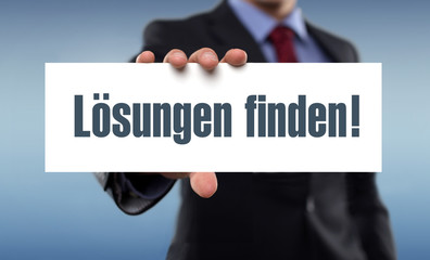 Lösungen finden