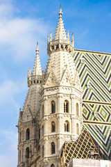 Fototapeta na wymiar Stephansdom Cathedral, Vienna, Austria