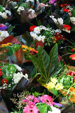 Market bouquets