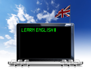 Learn English Laptop Computer