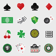 Casino Icon Set