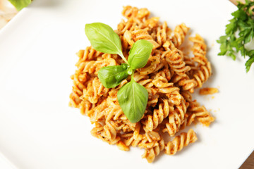 Basil pasta