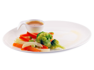 cooked vegetables