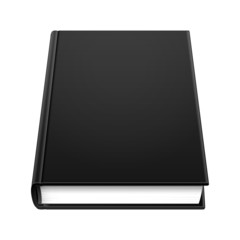 Blank Hardcover Black Book