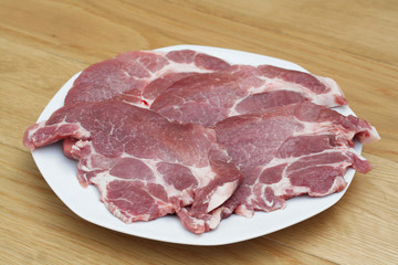 fette di coppa_ carne di maiale