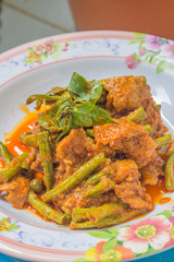 Stir curry in Thailand