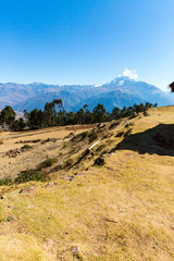 Ollantaytambo, Peru, Inca ruins  and archaeological site