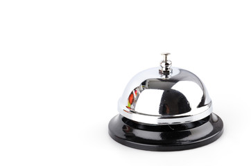 Service bell isolated white background