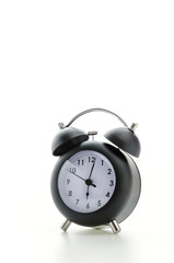 Clock isolated on white