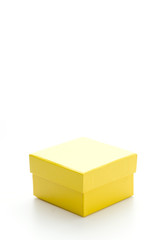 Fototapeta premium Yellow gift box