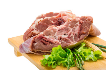 Raw lamb