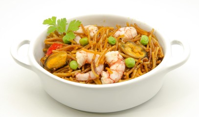 Fideua de marisco