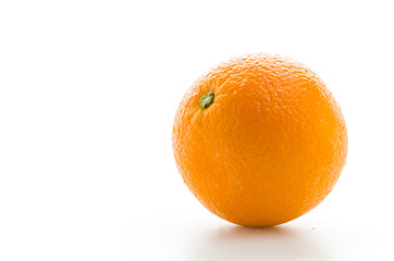 Orange isolated on white
