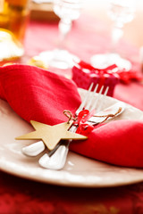 Christmas Table Setting