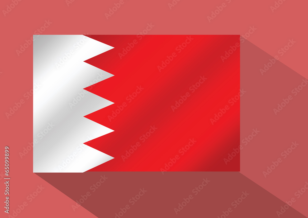 Poster bahrain flag themes idea design
