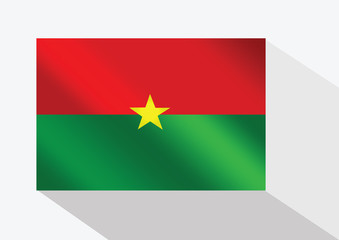 Burkina Faso flag themes idea design