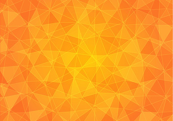 Tło w pomarańczowe trójkąty