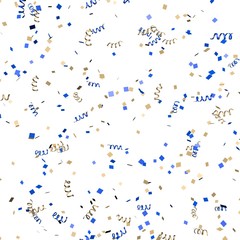 Colored paper in flight