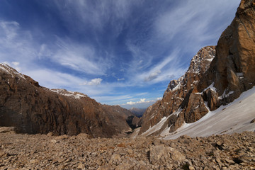 Top view of the valley. Turkey, Central Taurus Mountains