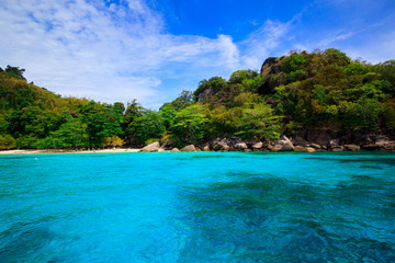  Tropical crystal clear sea, Similan islands, Andaman, Thailand