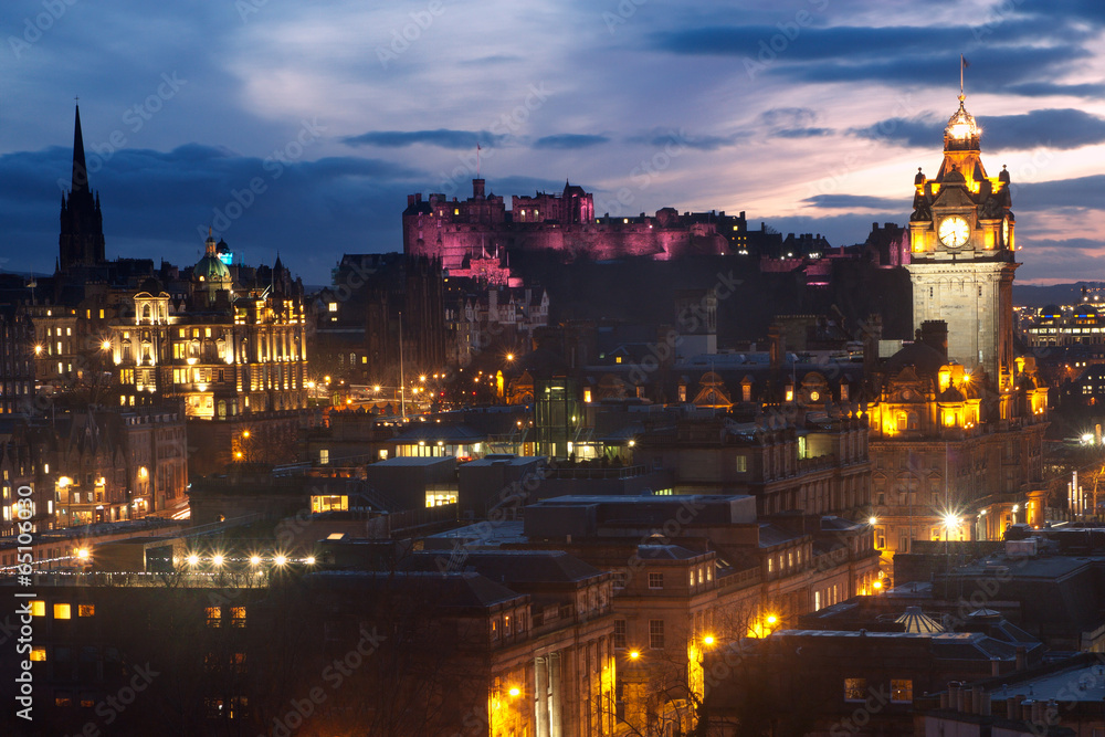 Wall mural edinburgh