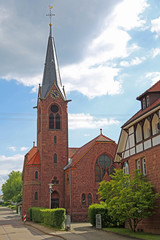Fototapeta na wymiar Kirche in Palmbach