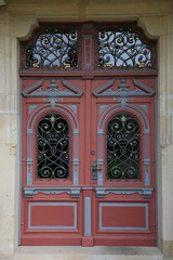 Eingangstür vom Schloss